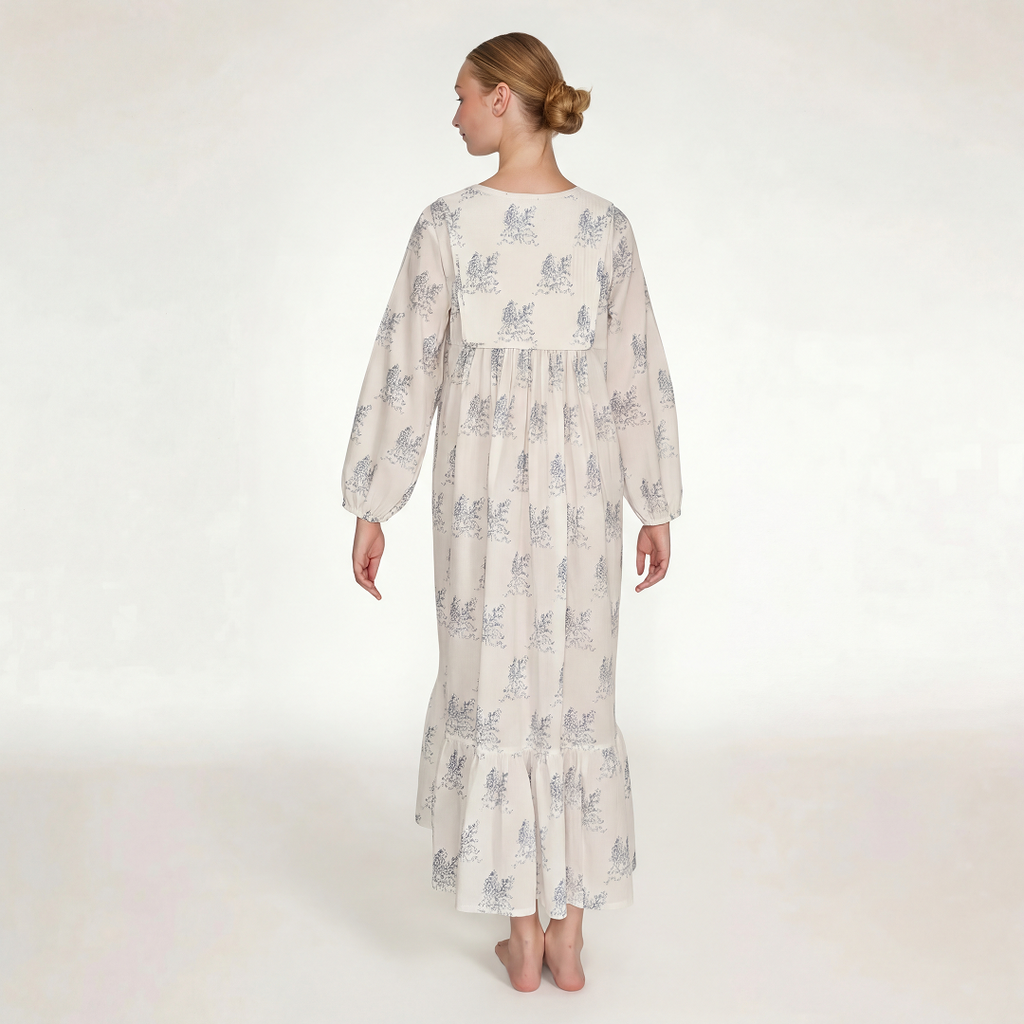 VESTIDO TOULOUSE CIELO